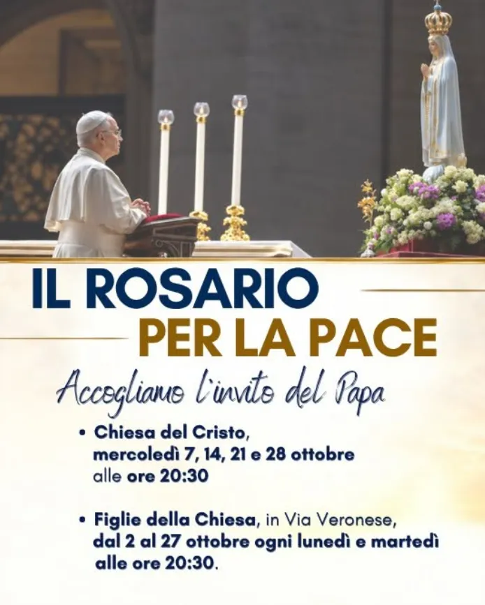 Il rosario per la pace