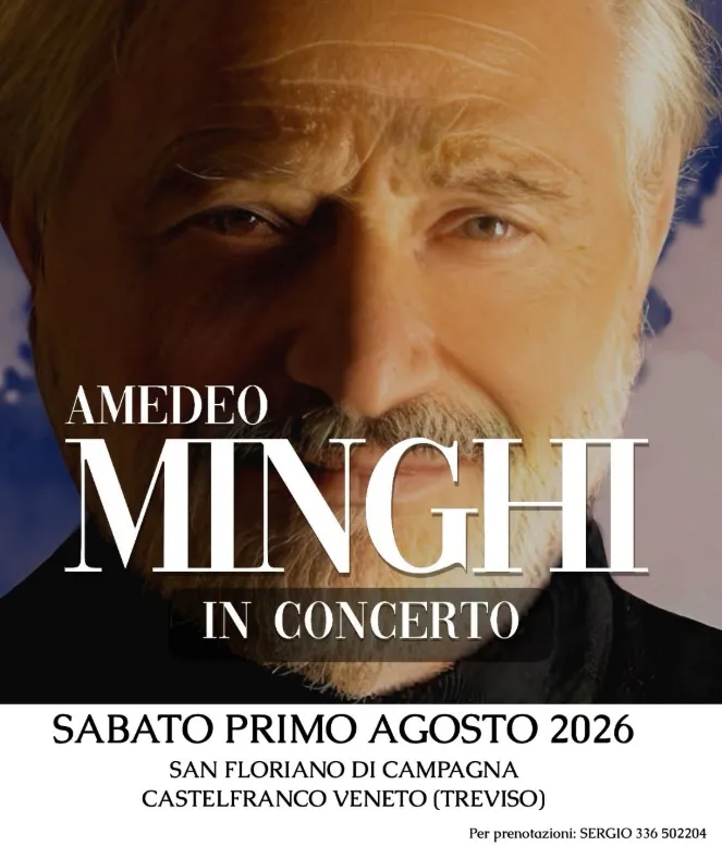 Sagra di San Floriano di Campagna con Amedeo Minghi