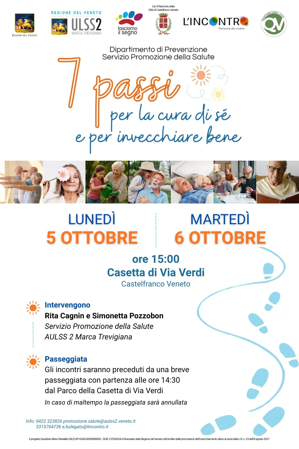 ☀️ Sette passi per la cura di sé e per invecchiare bene