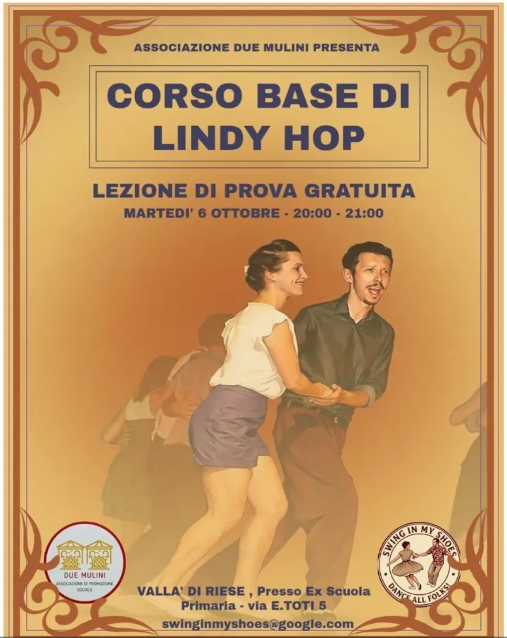 Prova Gratuita - Corso Base di LINDY HOP 