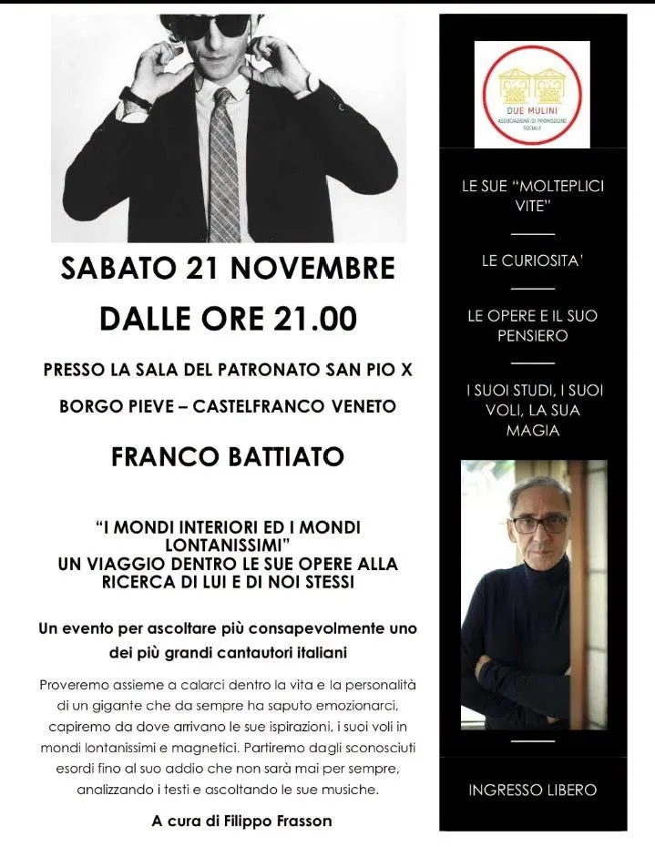 FRANCO BATTIATO - I mondi interiori ed i mondi lontanissimi