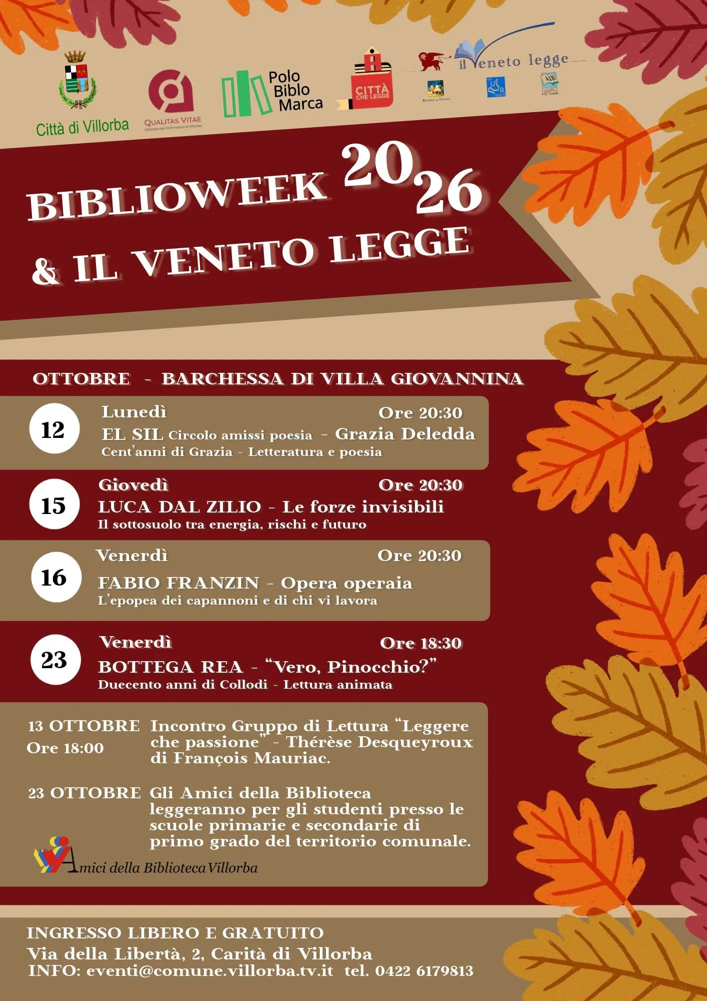 Biblioweek 2026 e Veneto Legge - Luca Dal Zilio