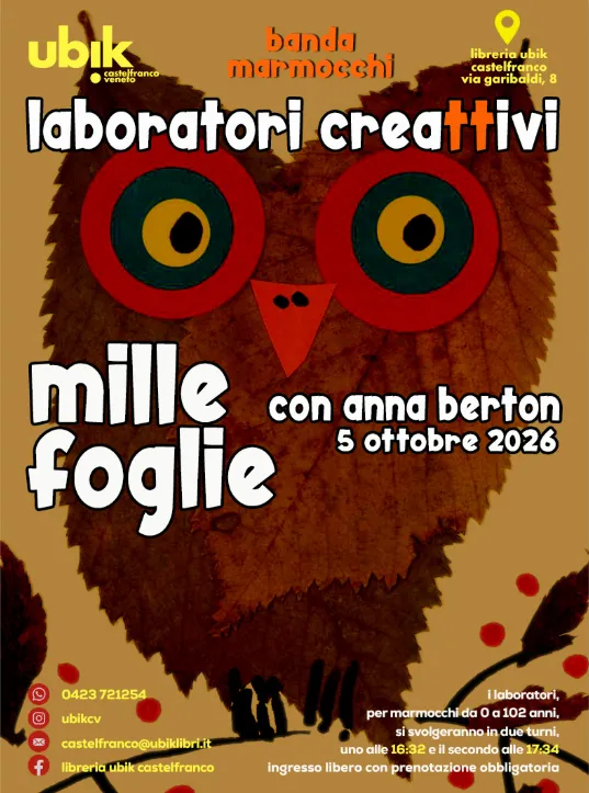 Laboratori Creattivi - Mille foglie con Anna Berton